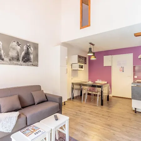 Apartment Duplex 38m² 5 Pers, 2 Tv, Balcon, Casier A Skis *